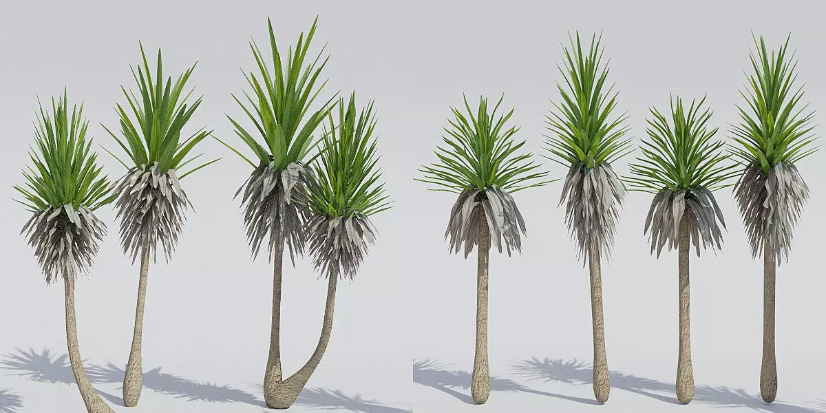 Luxcore Garden Package 3D model_0