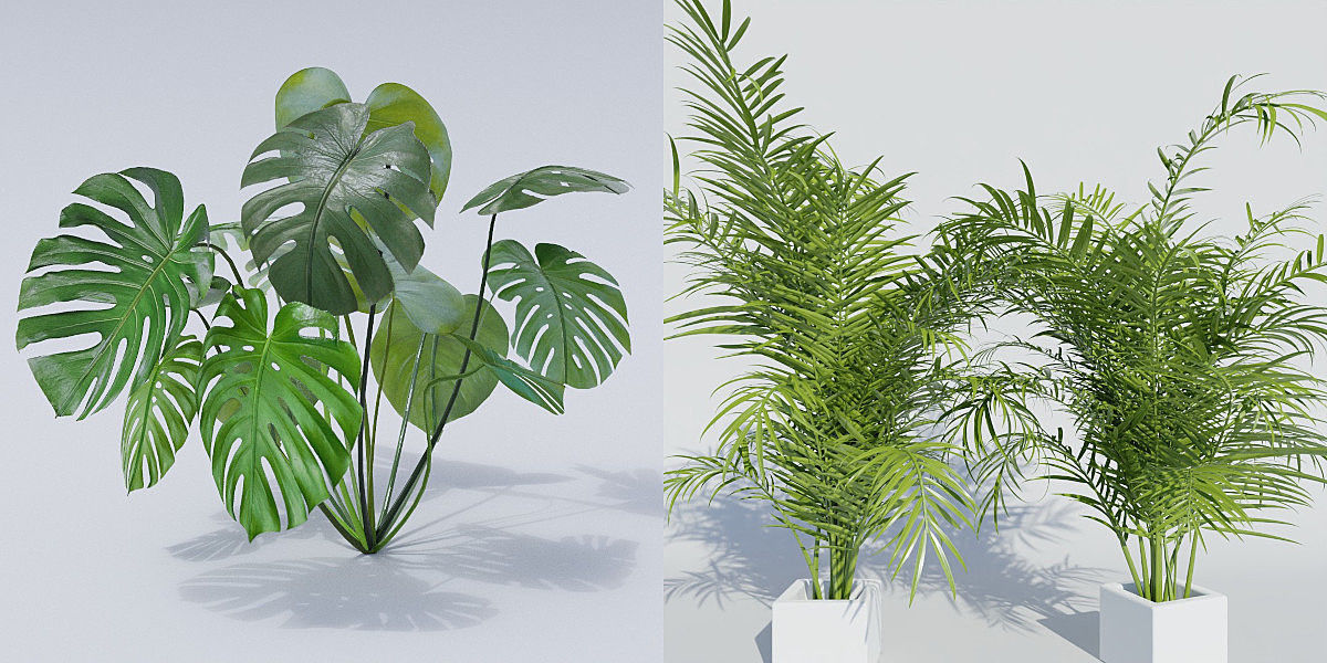 Luxcore Garden Package 3D model_14