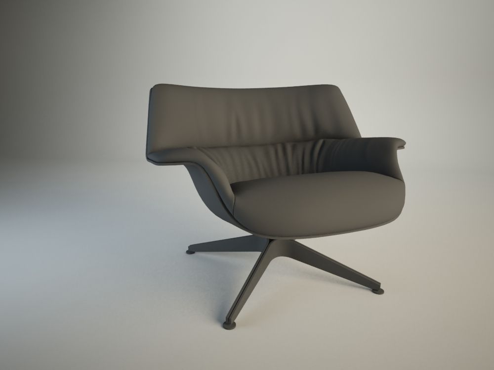 office chair  Free 3D model_1