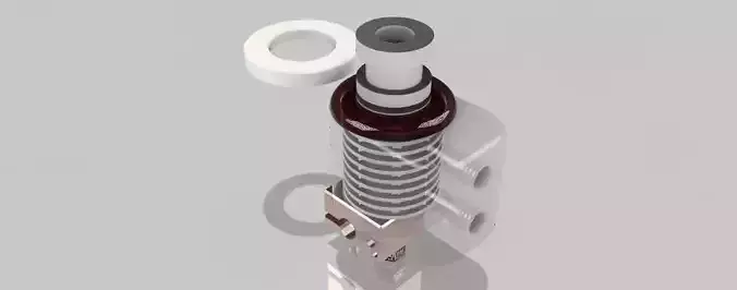 E3D V6 Heatsink Refit for Watercooling 3D print model