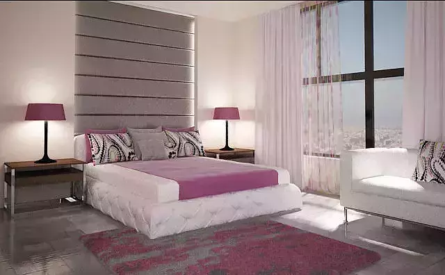 bedroom modern 3D print model