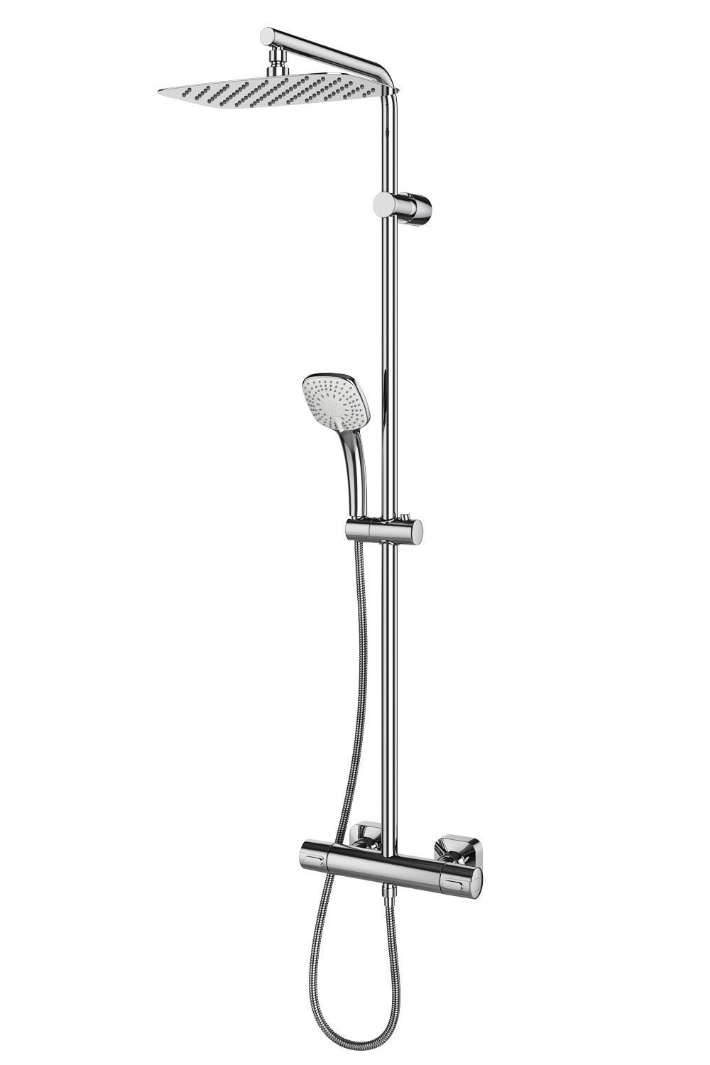 Shower systems IDEAL standard set 126 3D model_13