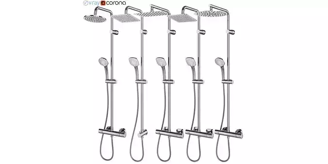 Shower systems IDEAL standard set 126