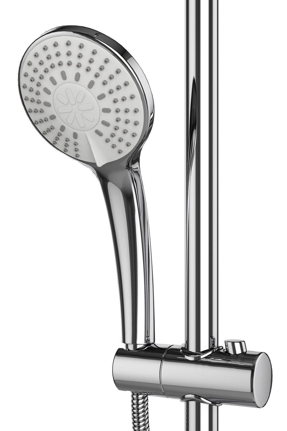 Shower systems IDEAL standard set 126 3D model_9