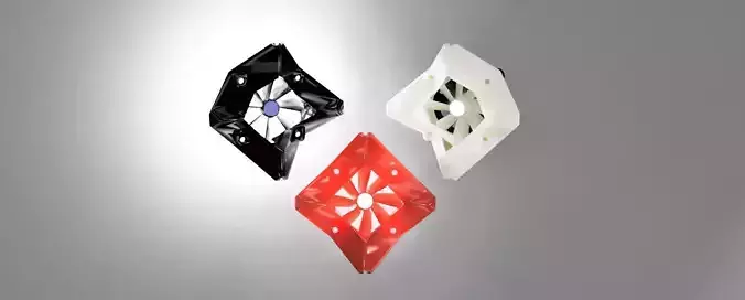 Destiny Ghost 40MM Fan Cover Silencer 3D print model