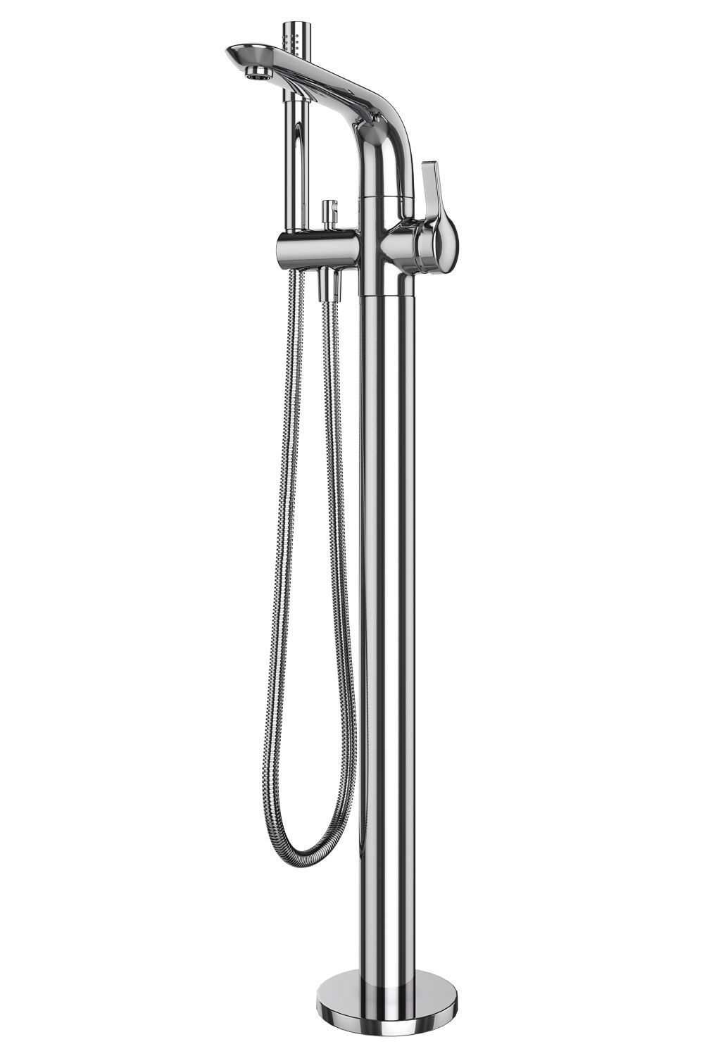 Free standing bath mixers Grohe and Ideal standard set 131 3D model_12