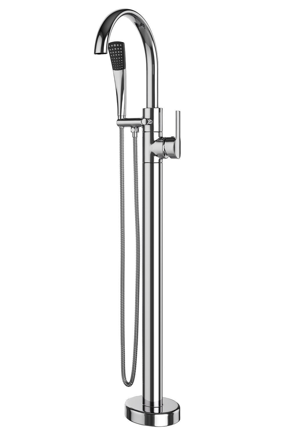 Free standing bath mixers Grohe and Ideal standard set 131 3D model_10