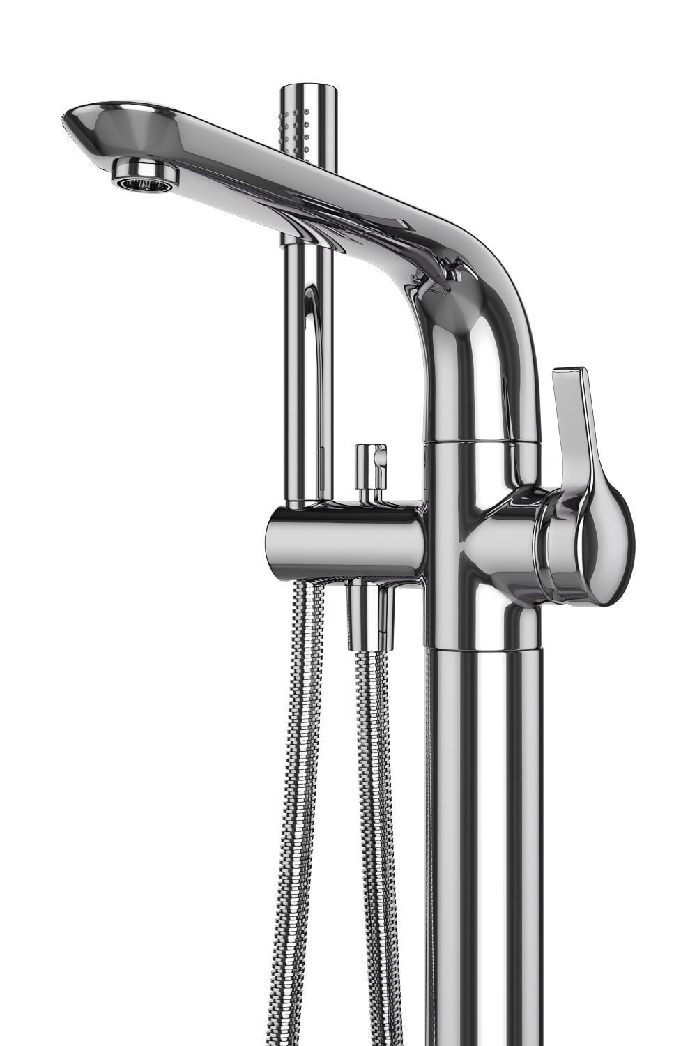 Free standing bath mixers Grohe and Ideal standard set 131 3D model_13