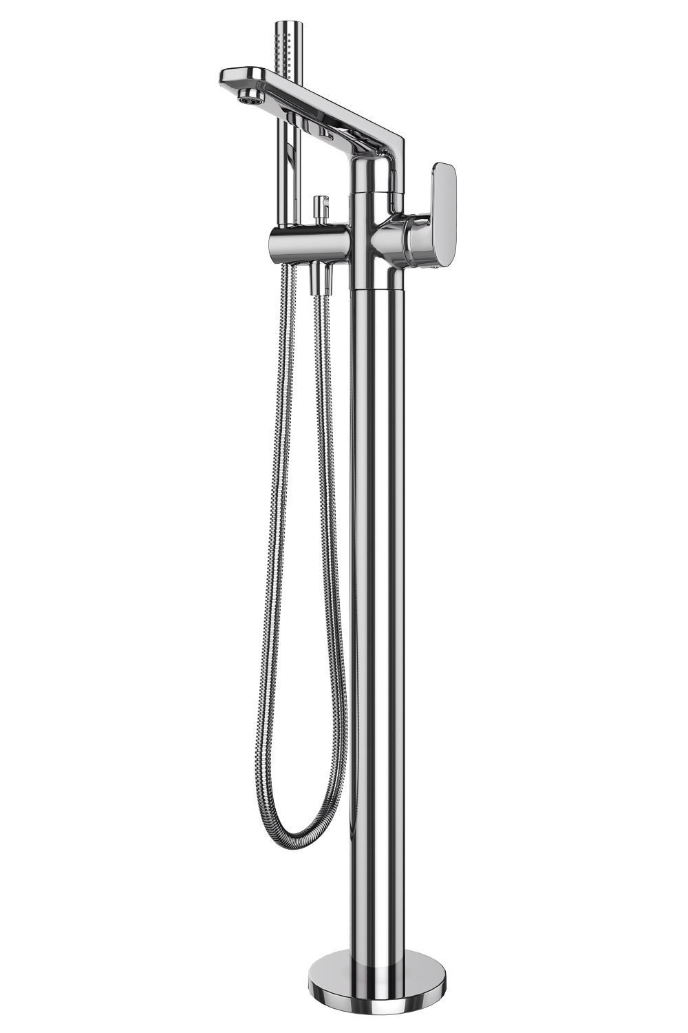 Free standing bath mixers Grohe and Ideal standard set 131 3D model_14
