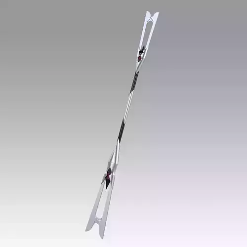 Tokyo Xanadu Mitsuki Hokuto Staves Cosplay Weapon Prop 3D print model