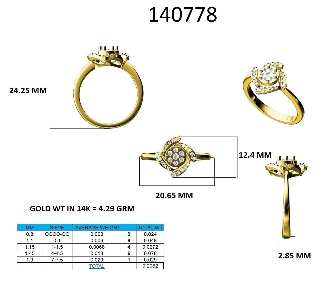 Ring - 140778 3D print model_12