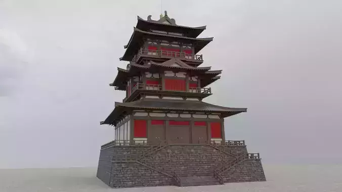 Modular Asian Castle