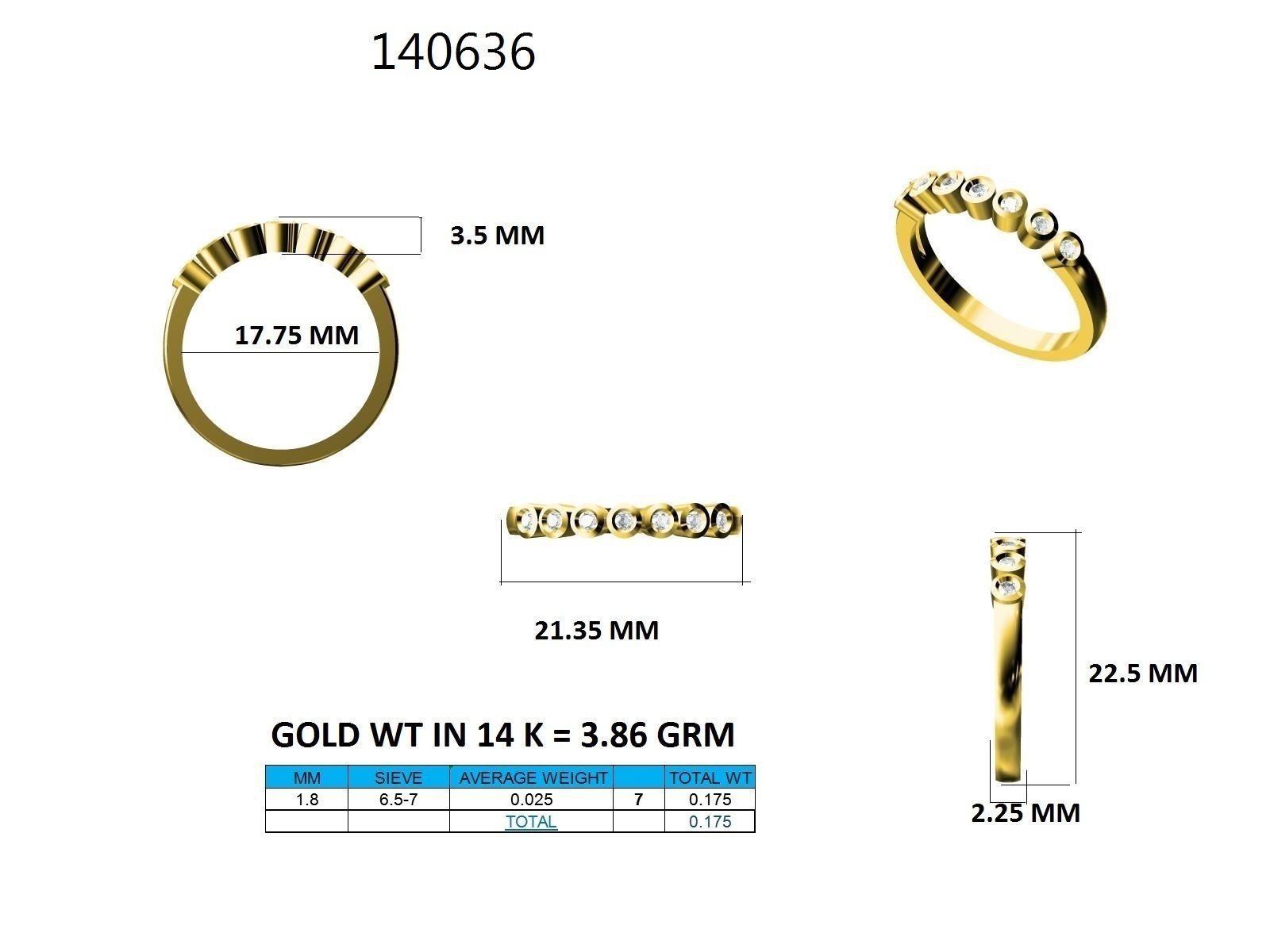 Ring - 140636 3D print model_12