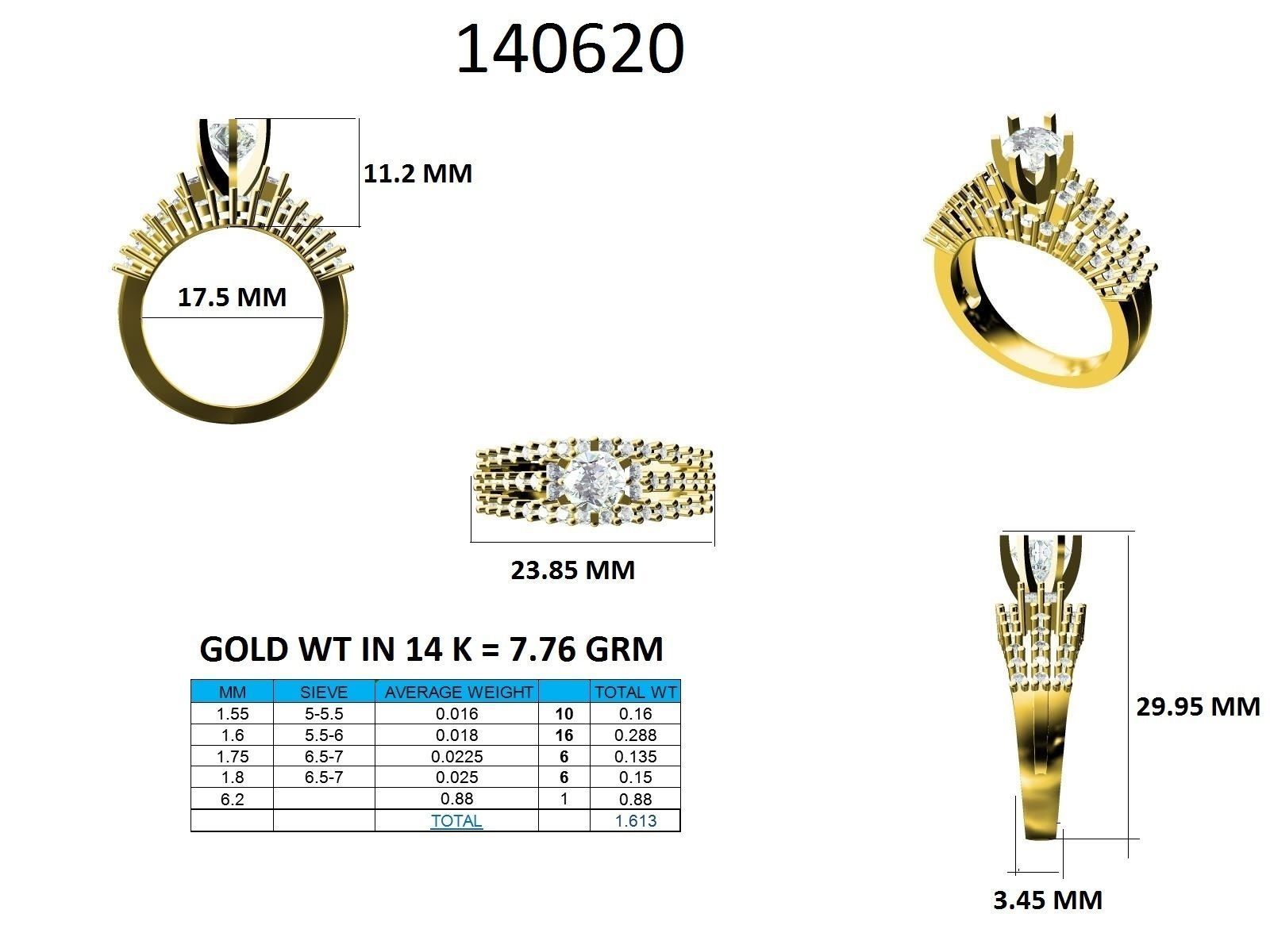 Ring - 140620 3D print model_12