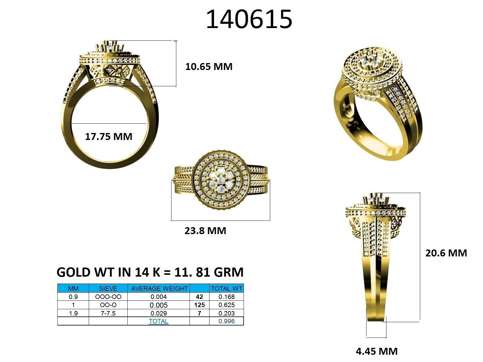 Ring - 140615 3D print model_12