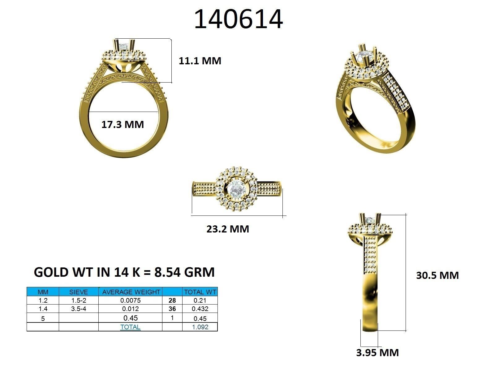 Ring - 140614 3D print model_12