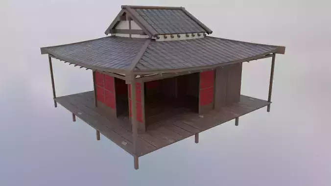Asian Wood House