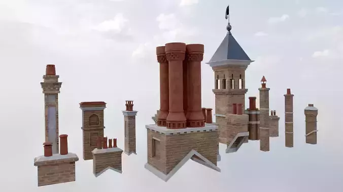 Chimneys Brick Chimney