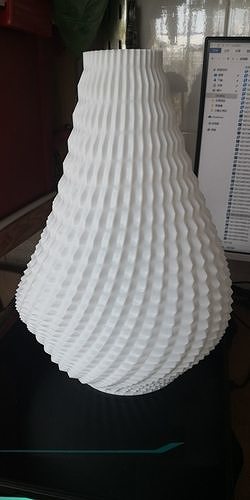 twisty lampshade 3D print model