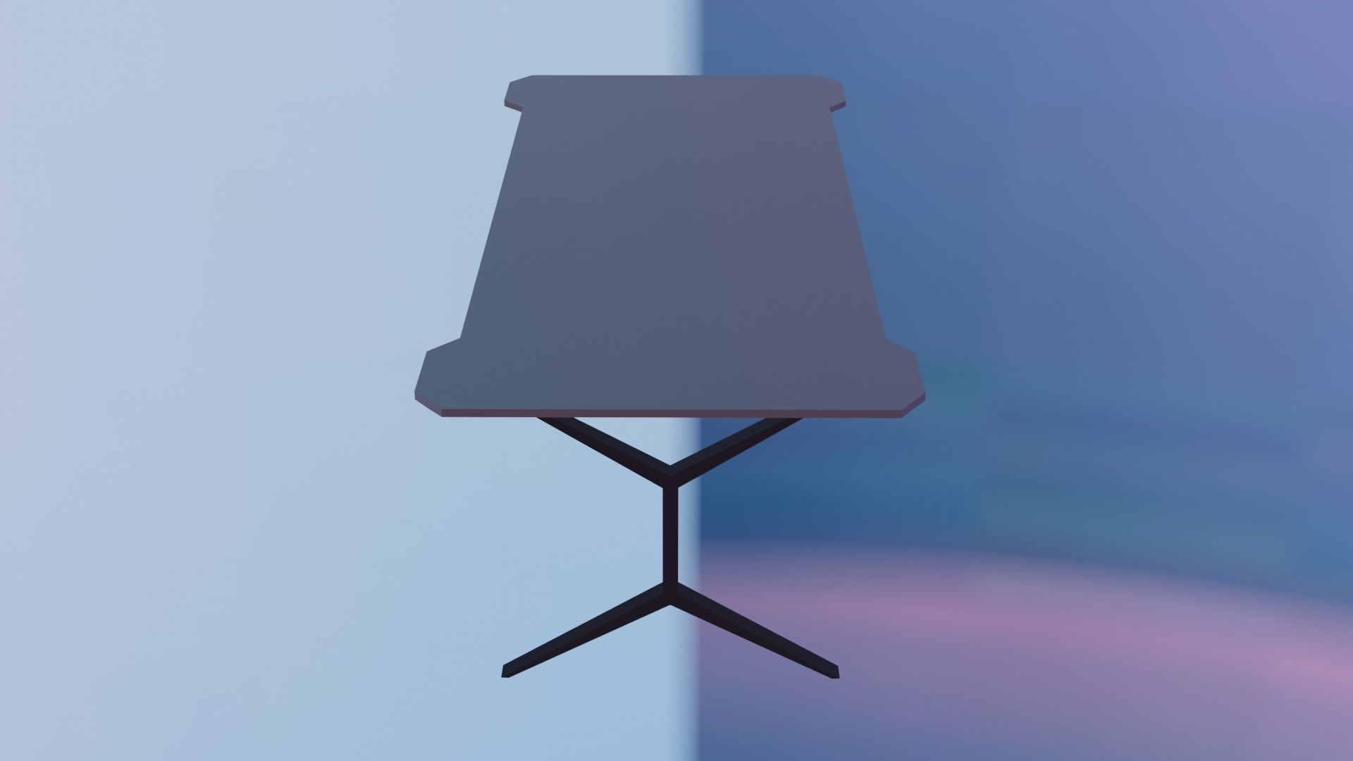 Player table Free 3D model_1