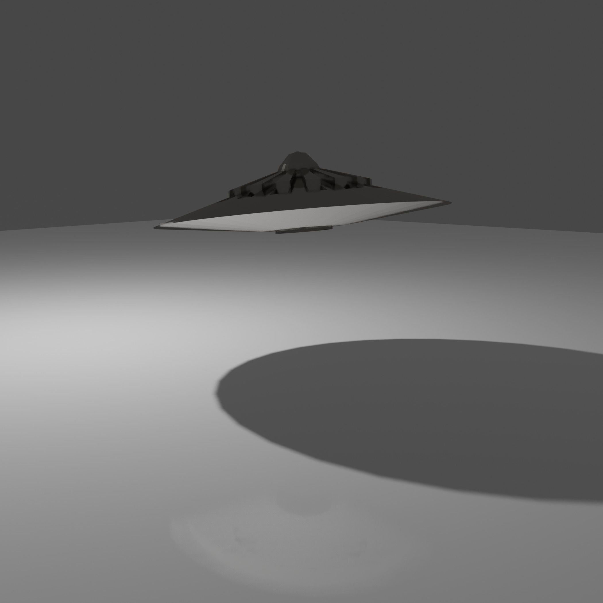 Mysterious UFO craft  3D model_6