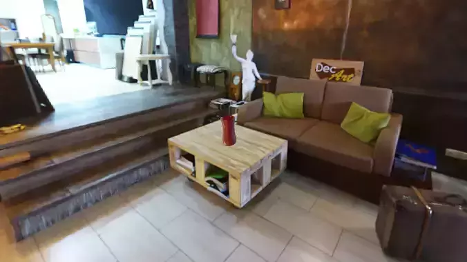 Ceramic vase for home decoration