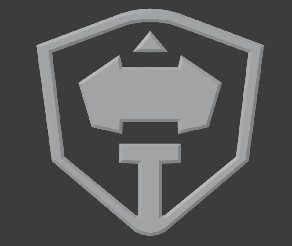 L-o-L Wild Rift - Roles Decoration - TANK 3D model 3D printable | CGTrader