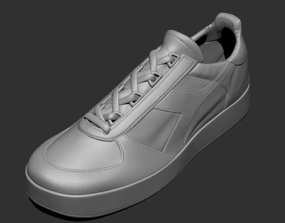 Casual Running Shoes 3D print model