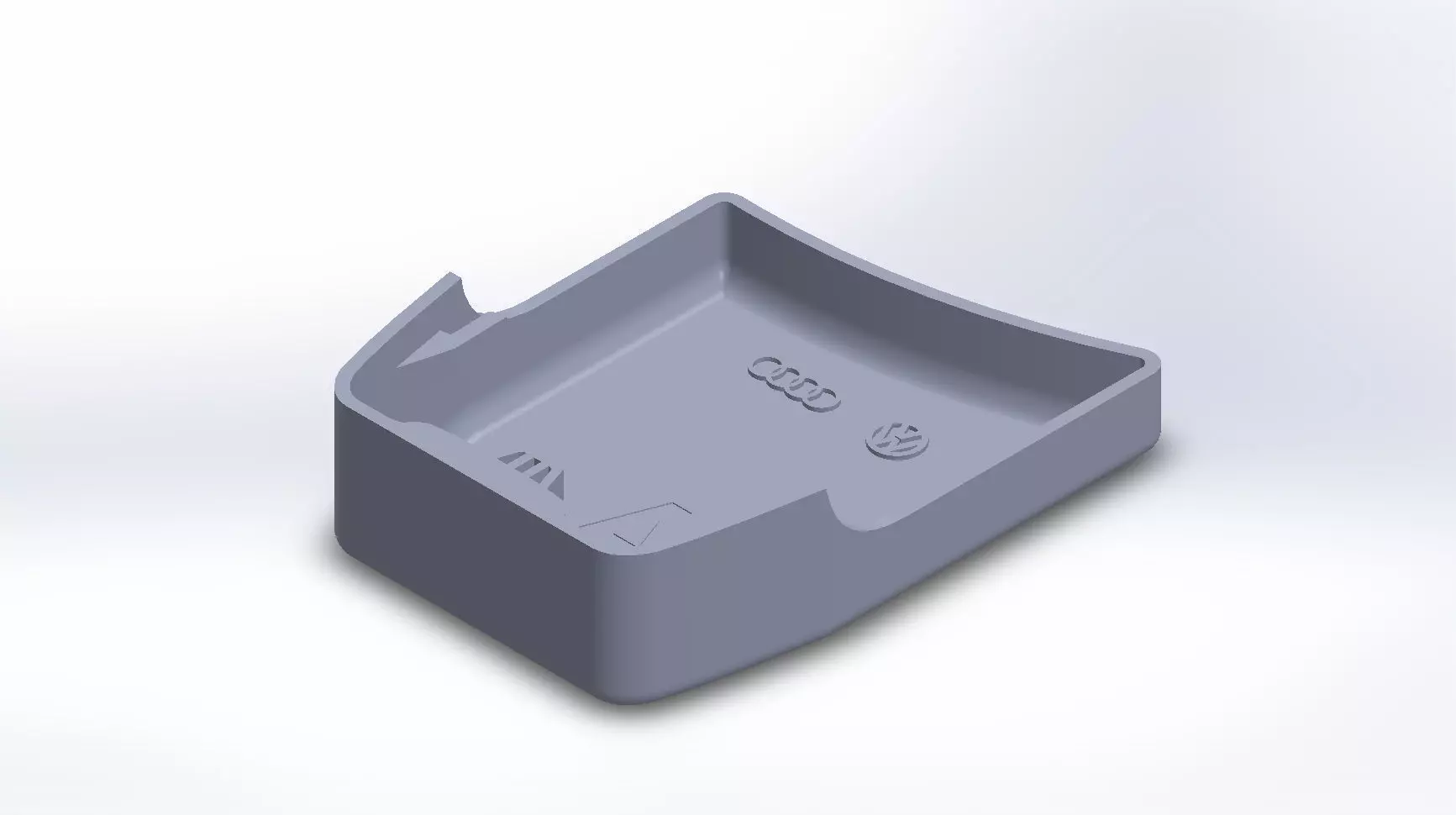 Golf 1 bumper ending Free 3D print model_0