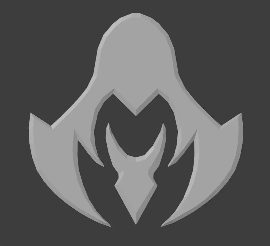 L-o-L Wild Rift - Roles Decoration - ASSASSIN 3D print model_0