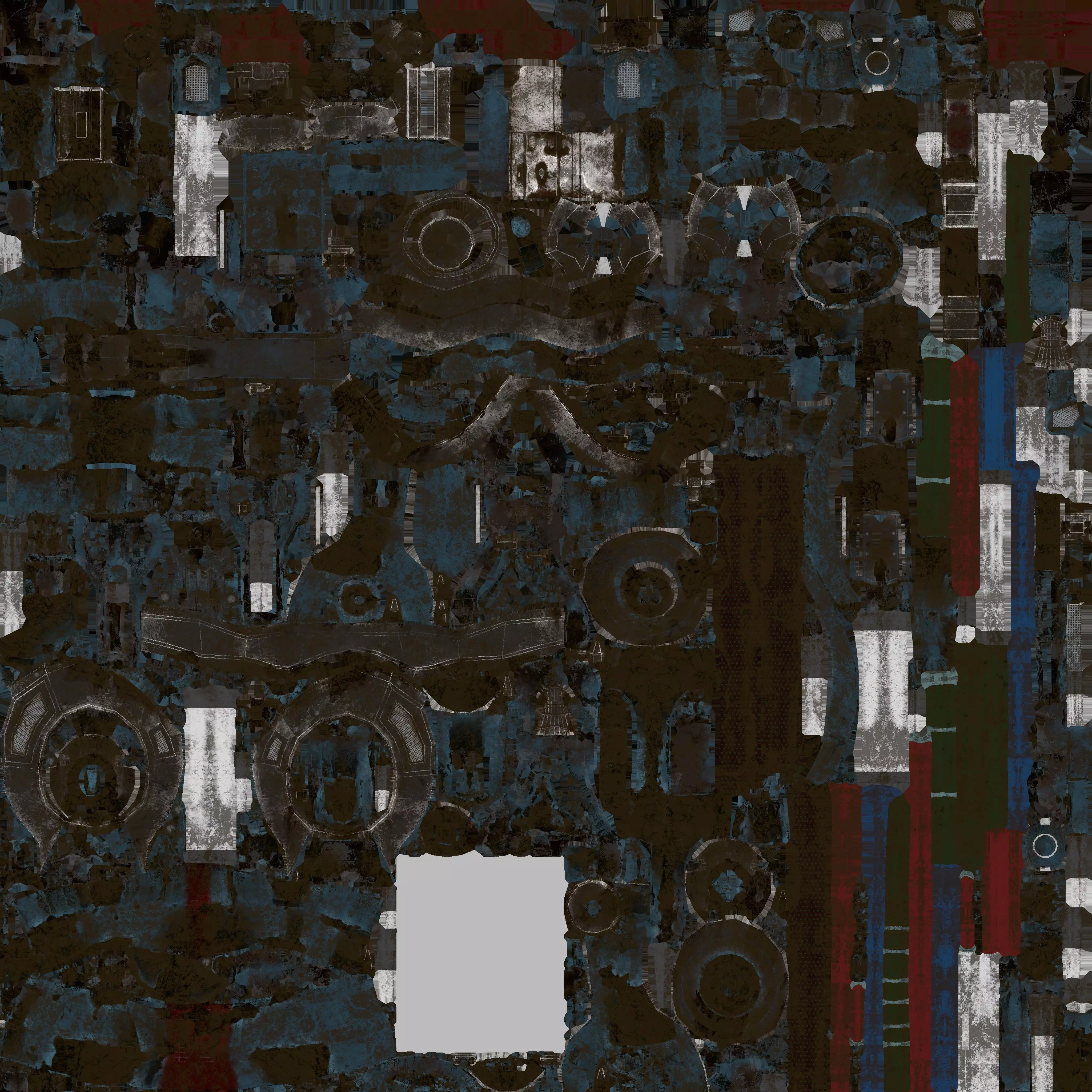 robot piece Free 3D model_0