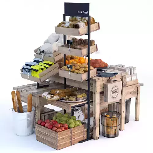 Market Place  3D model