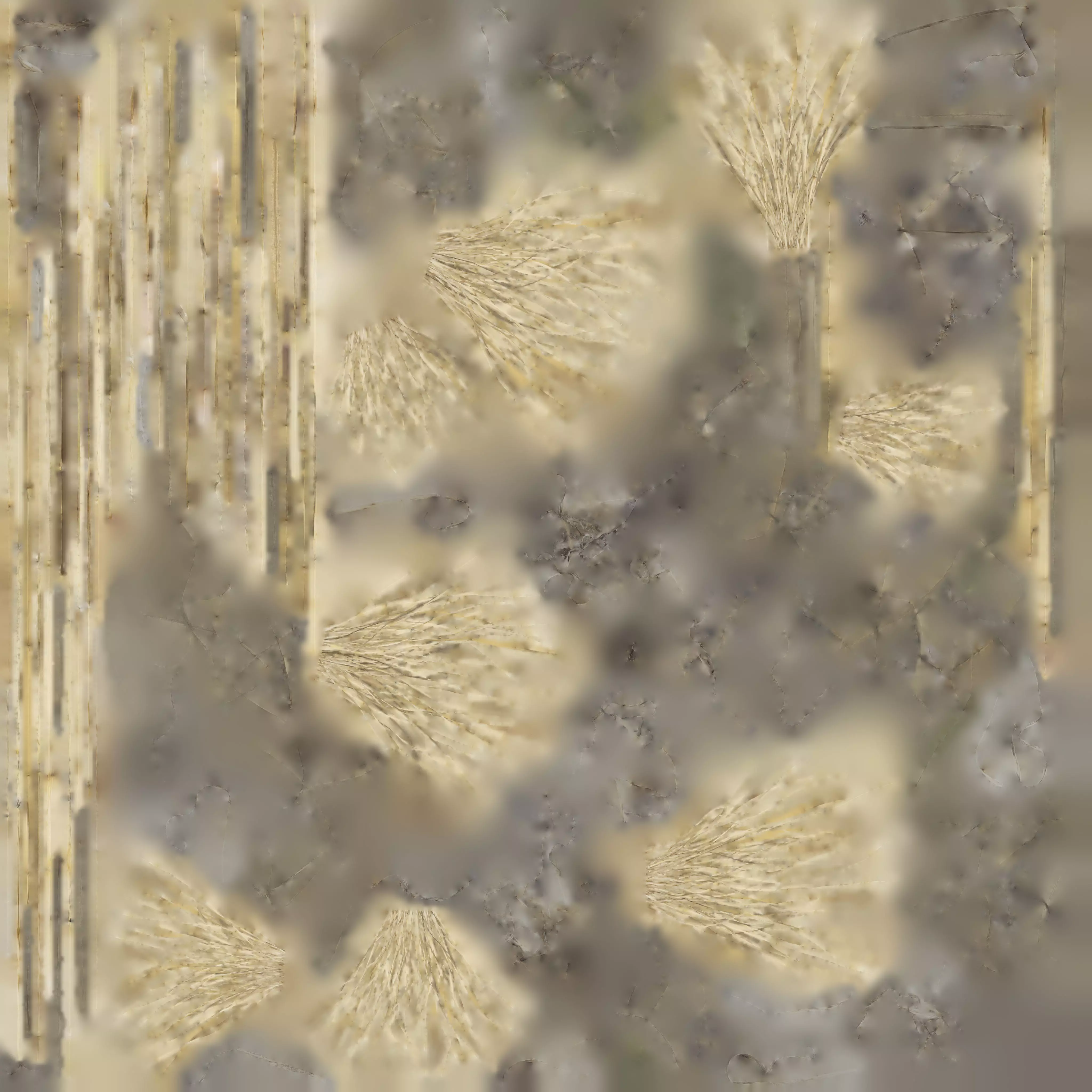 cyborg close up of grasses Free 3D model
