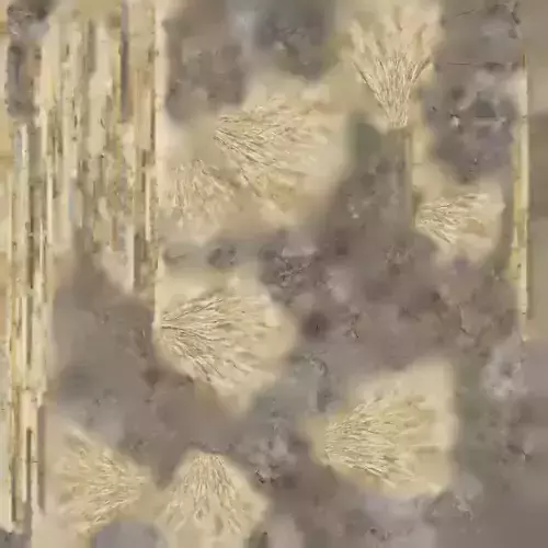 cyborg close up of grasses