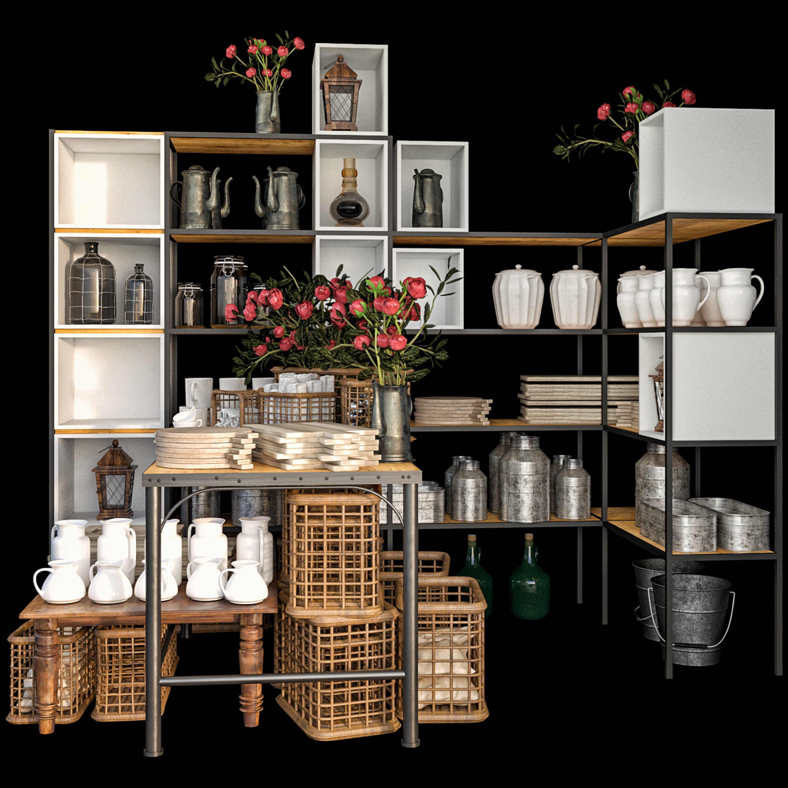 Market Place 3 3D model_1