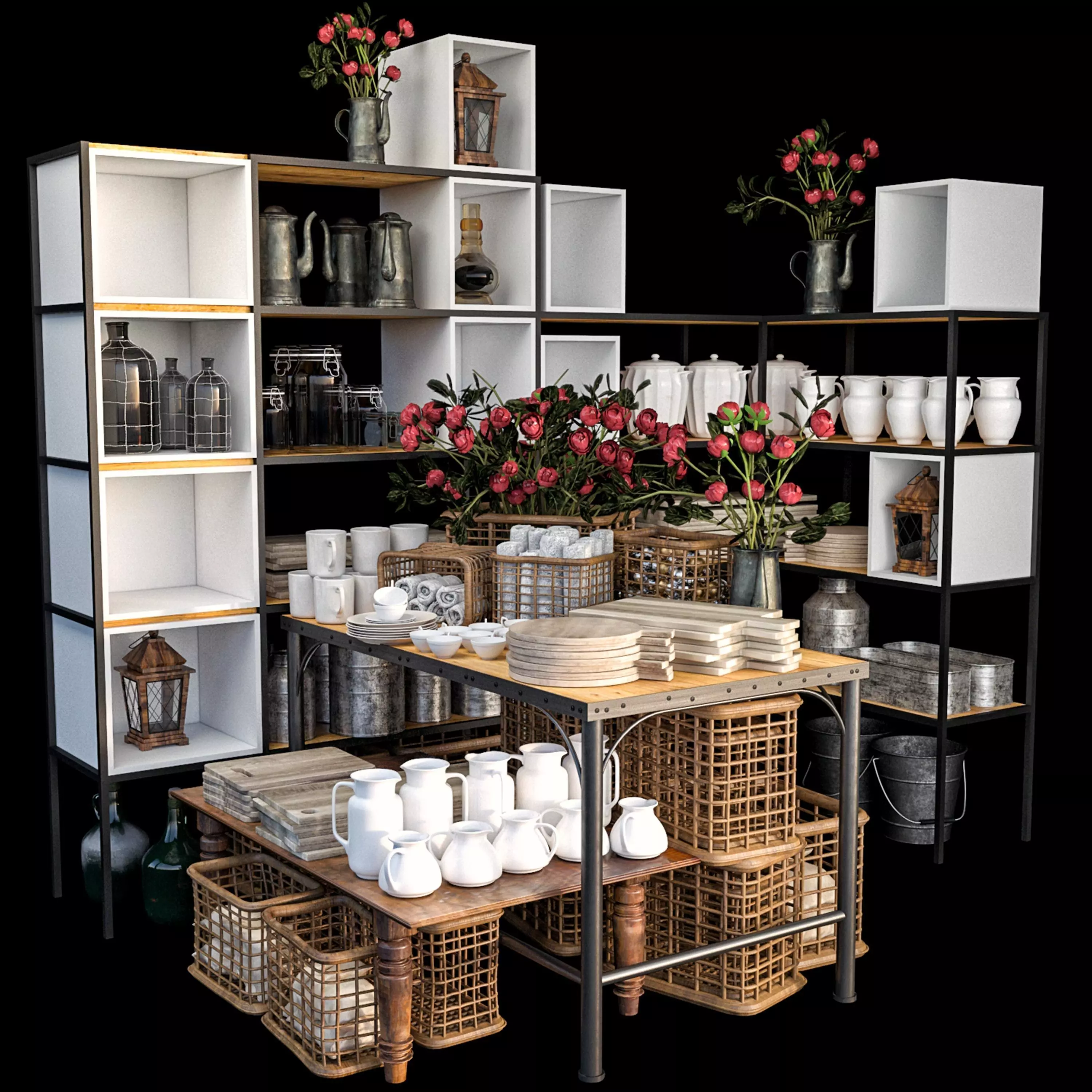 Market Place 3 3D model_0