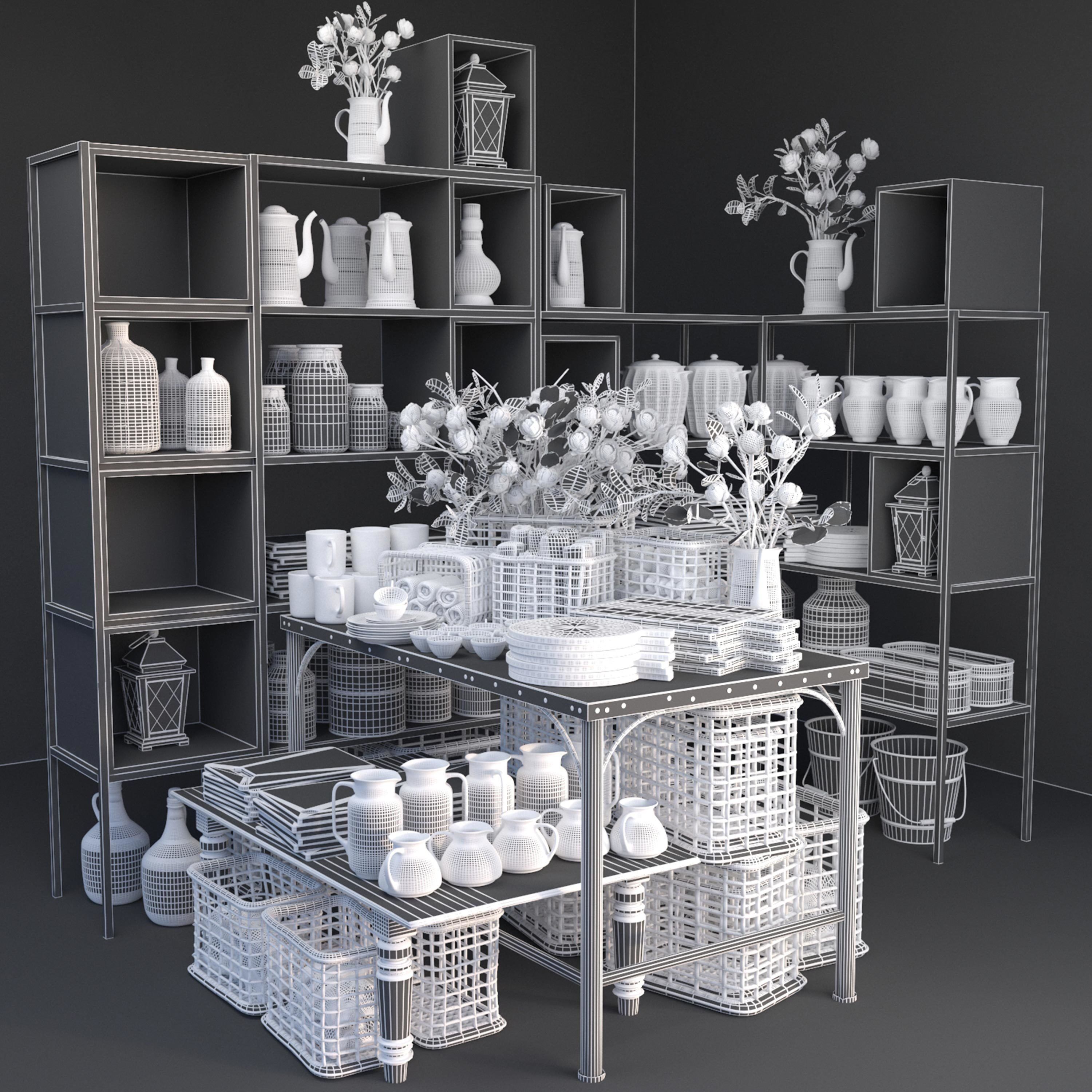 Market Place 3 3D model_2