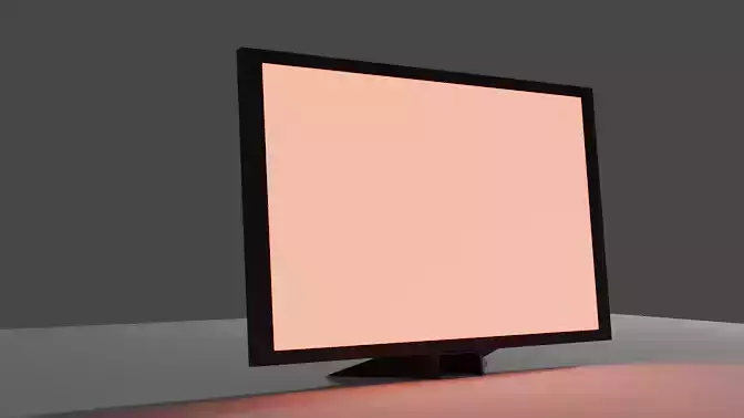 monitor light box Free 3D model