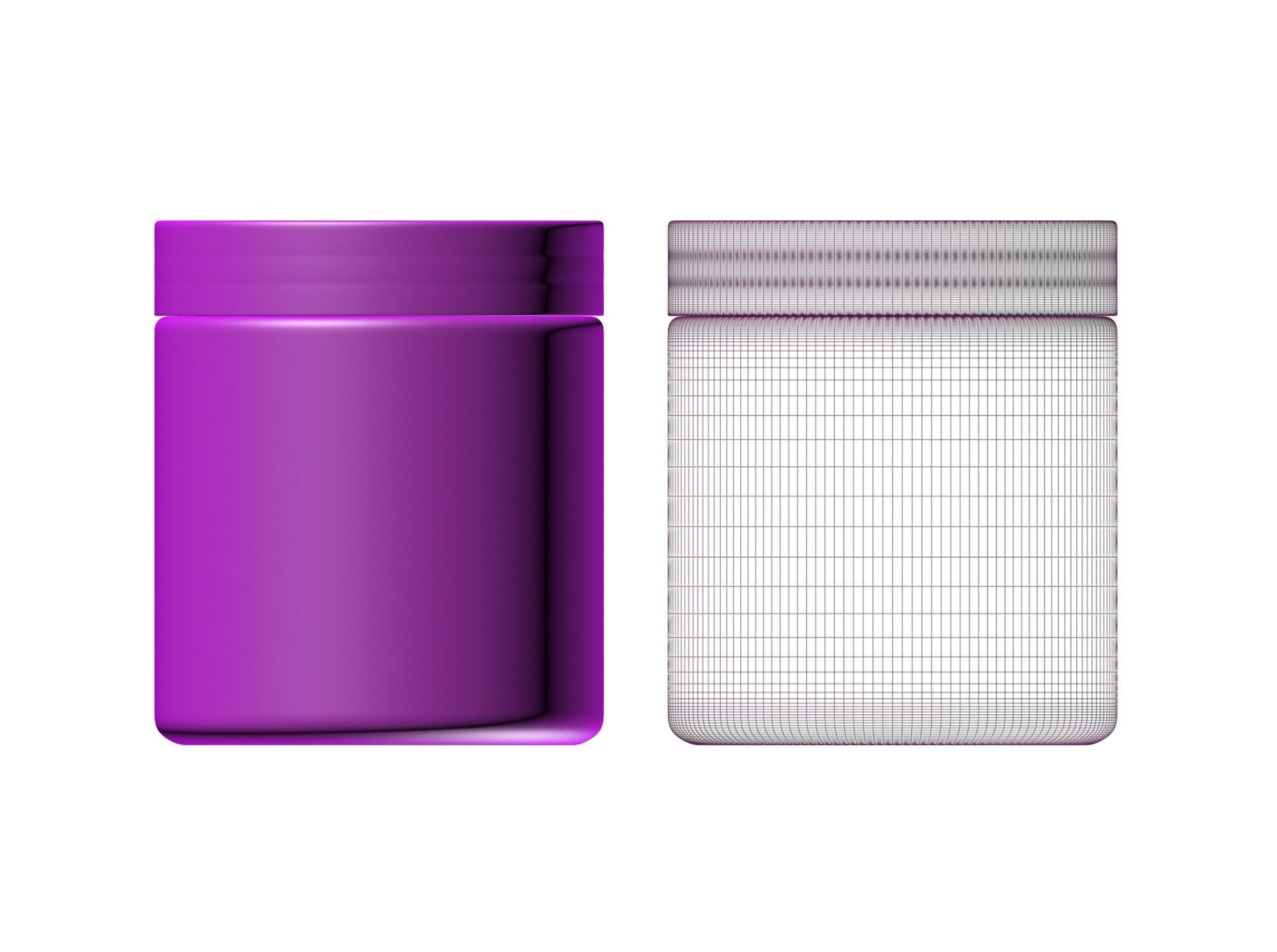 Complete Supplements 3d Models Pack 3D model_4