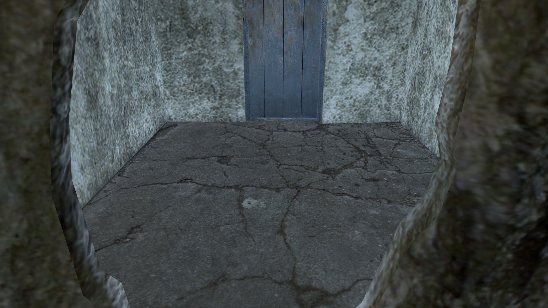 Crypt or a cottage  Low-poly 3D model_5