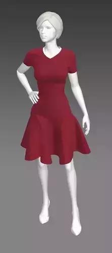 Woman Pose Clothing 500