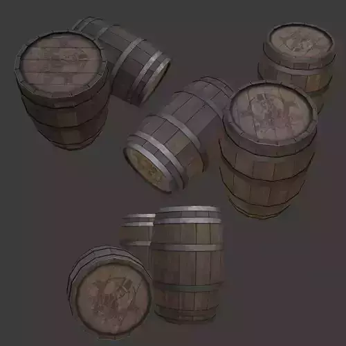 Wooden barrels