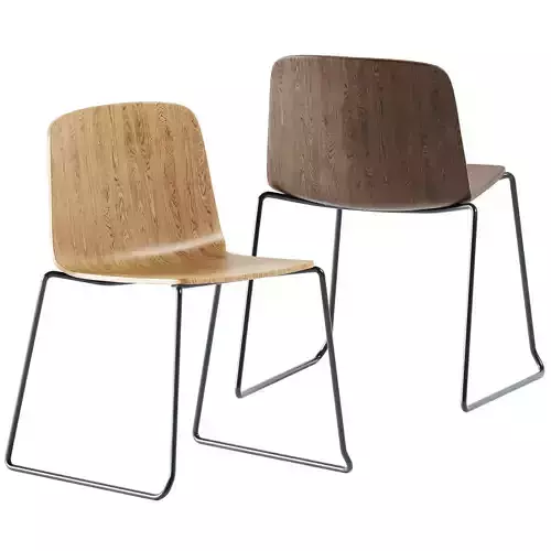 Sled Base Chair Rama by Kristalia