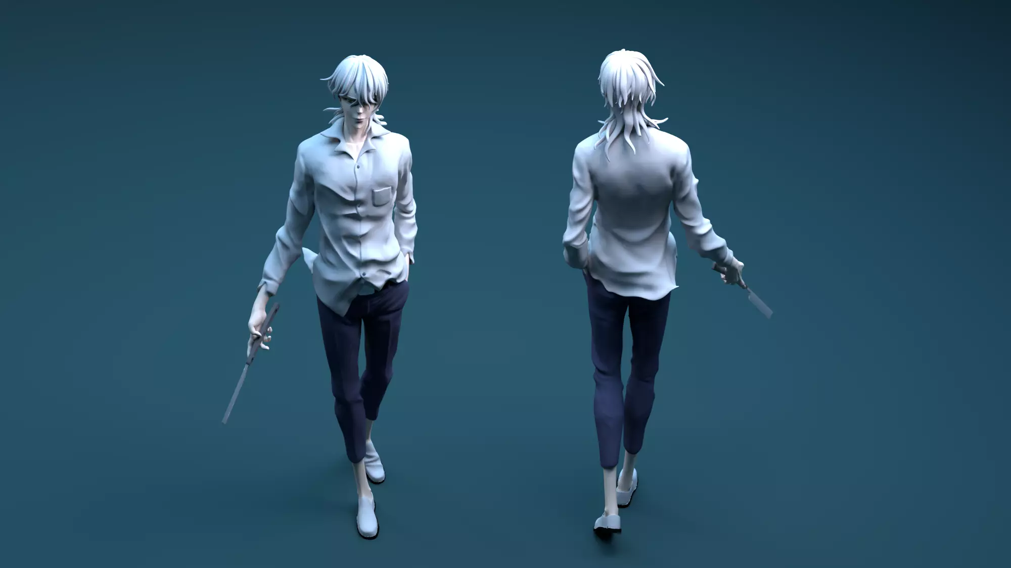 Shougo Makishima - psycho pass Anime 3D print model