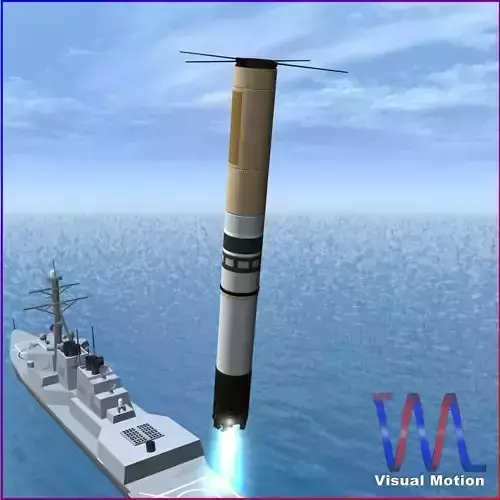 MK-234 Nulka Decoy Low-poly 3D model