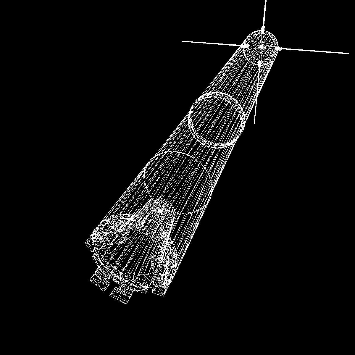 MK-234 Nulka Decoy Low-poly 3D model_14