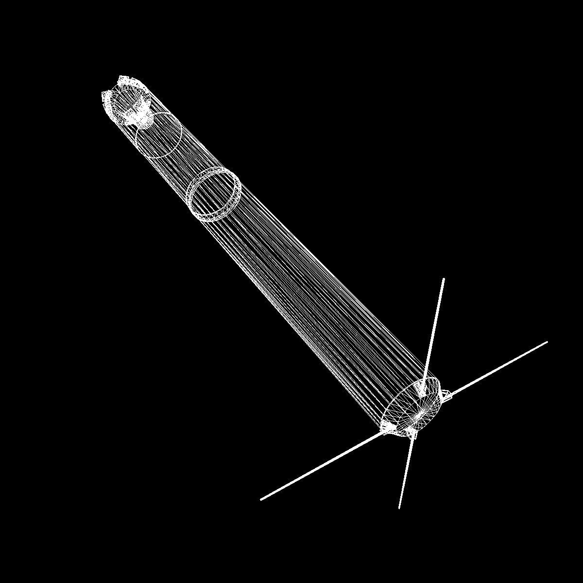 MK-234 Nulka Decoy Low-poly 3D model_13