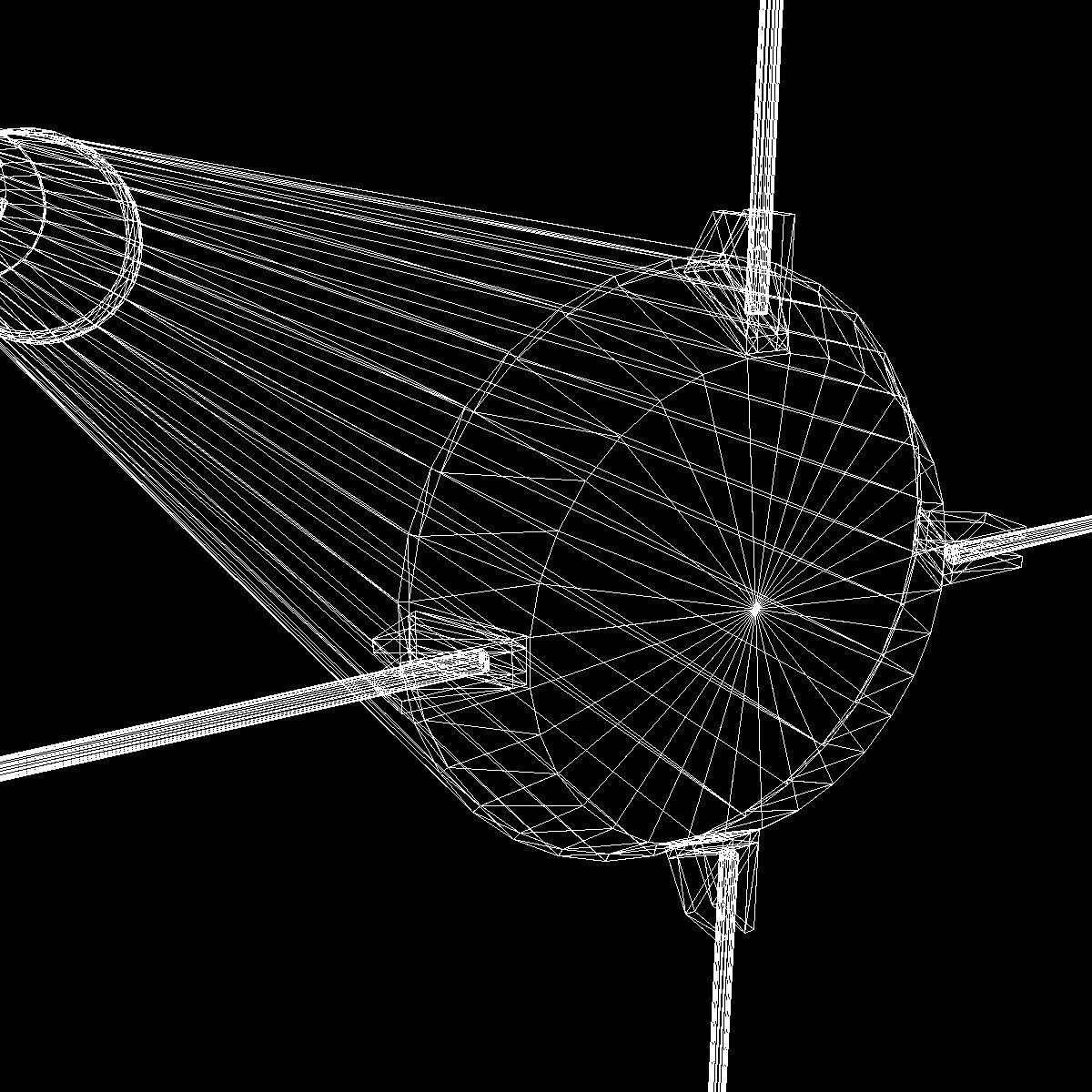 MK-234 Nulka Decoy Low-poly 3D model_12