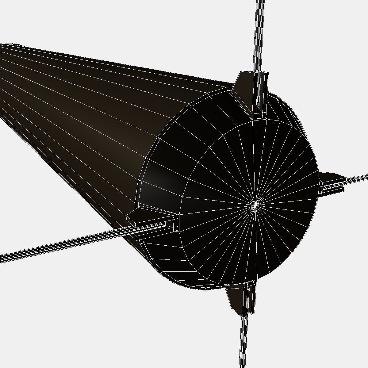 MK-234 Nulka Decoy Low-poly 3D model_9