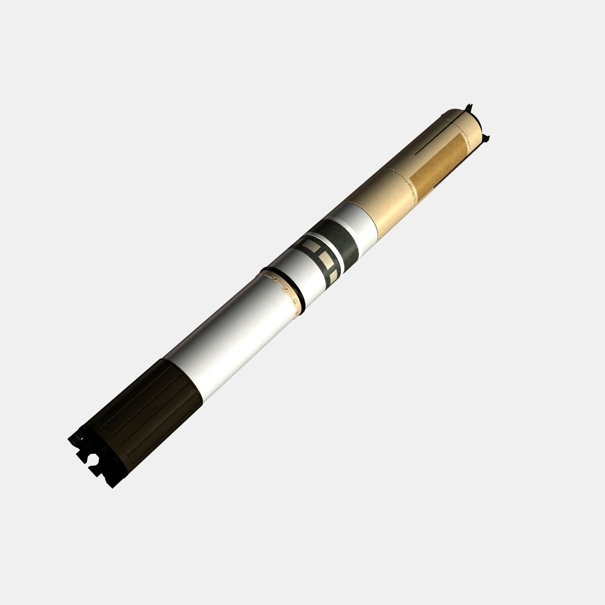 MK-234 Nulka Decoy Low-poly 3D model_1